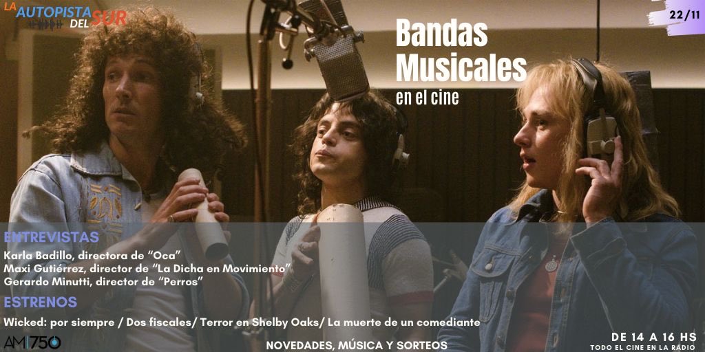 ¡HOY! en un rato...

🎬 TODO EL CINE EN LA RADIO 🎞️

Estrenos, recomendaciones, entrevistas, música, sorteos ¡y mucho más!

L@s esperamos! por <a href="/AM750/">LA 750</a>