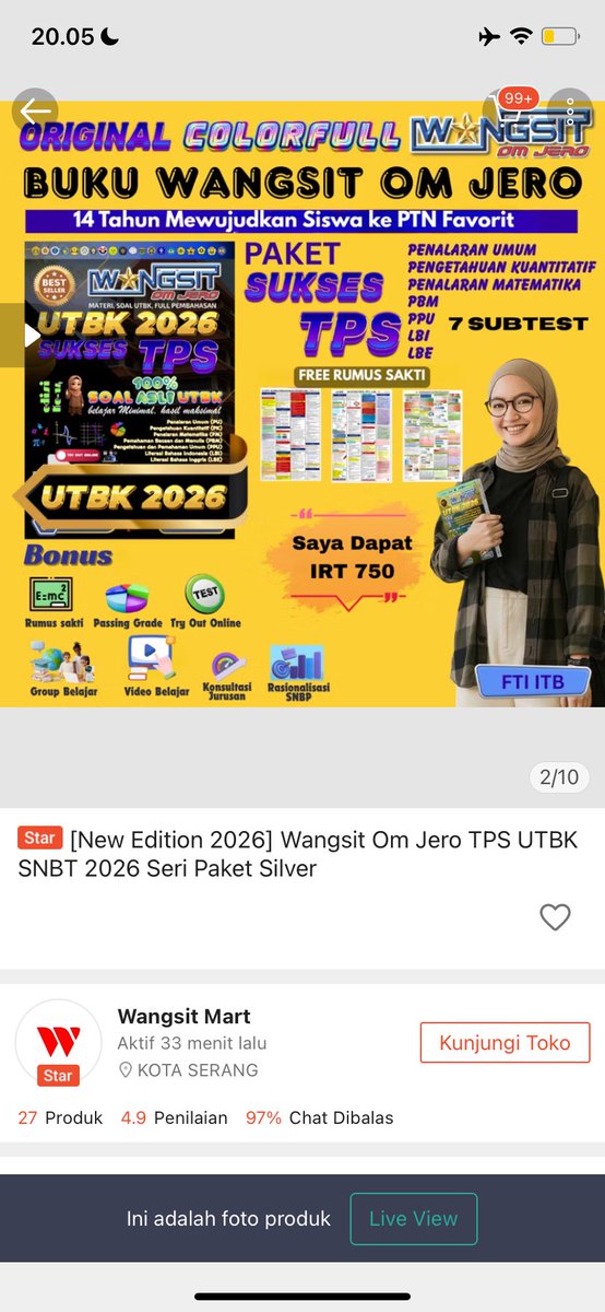 oreneraa's tweet image. wts buku wangsit masih segel tawar aja pliss berapaaa