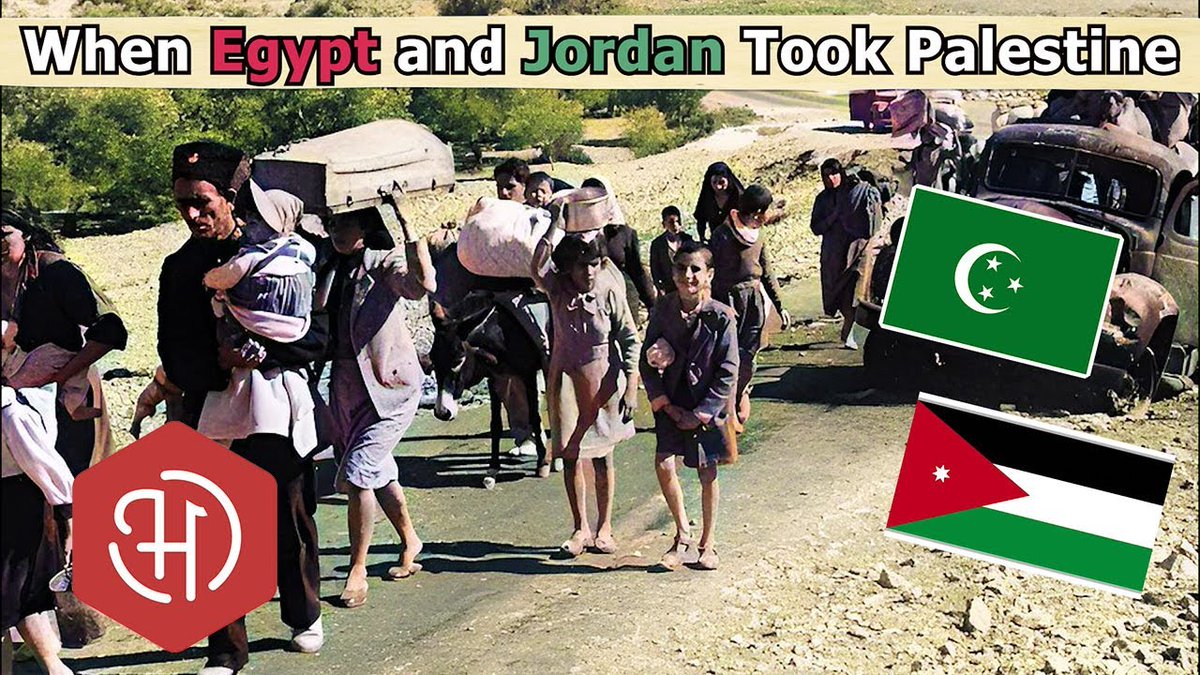 NEW VIDEO - Why Was There NO Palestinian State After 1948?

youtu.be/jfkEf4C0mew

#historyhustle #historyhustleofficial #historyhustler #Palestine
#britishpalestine #MandatoryPalestine #jordan #egypt