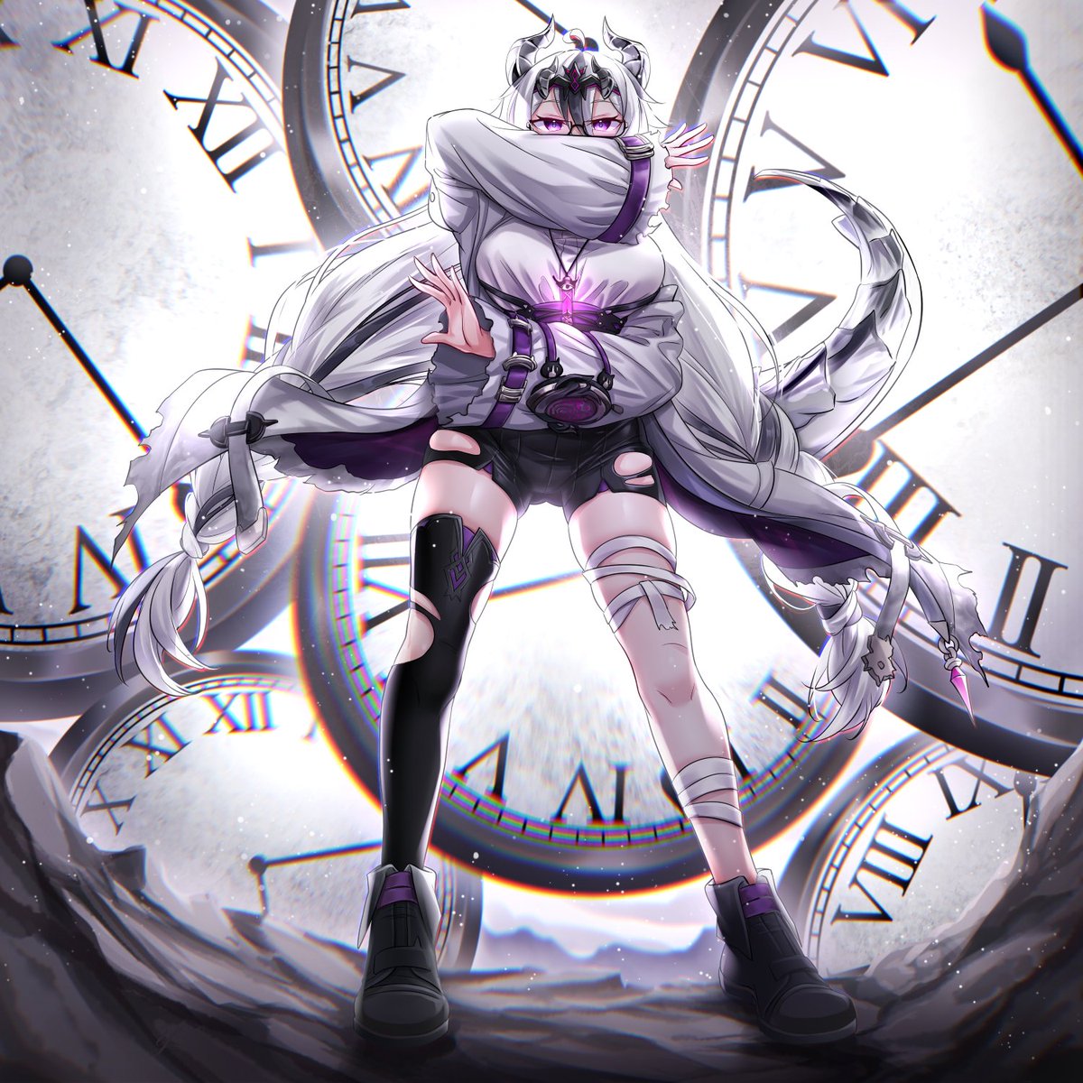 YunaLivArt's tweet image. Time, under my command, reverse!
-ML Rose, Epic Seven

#e7 #epicseven #e7art