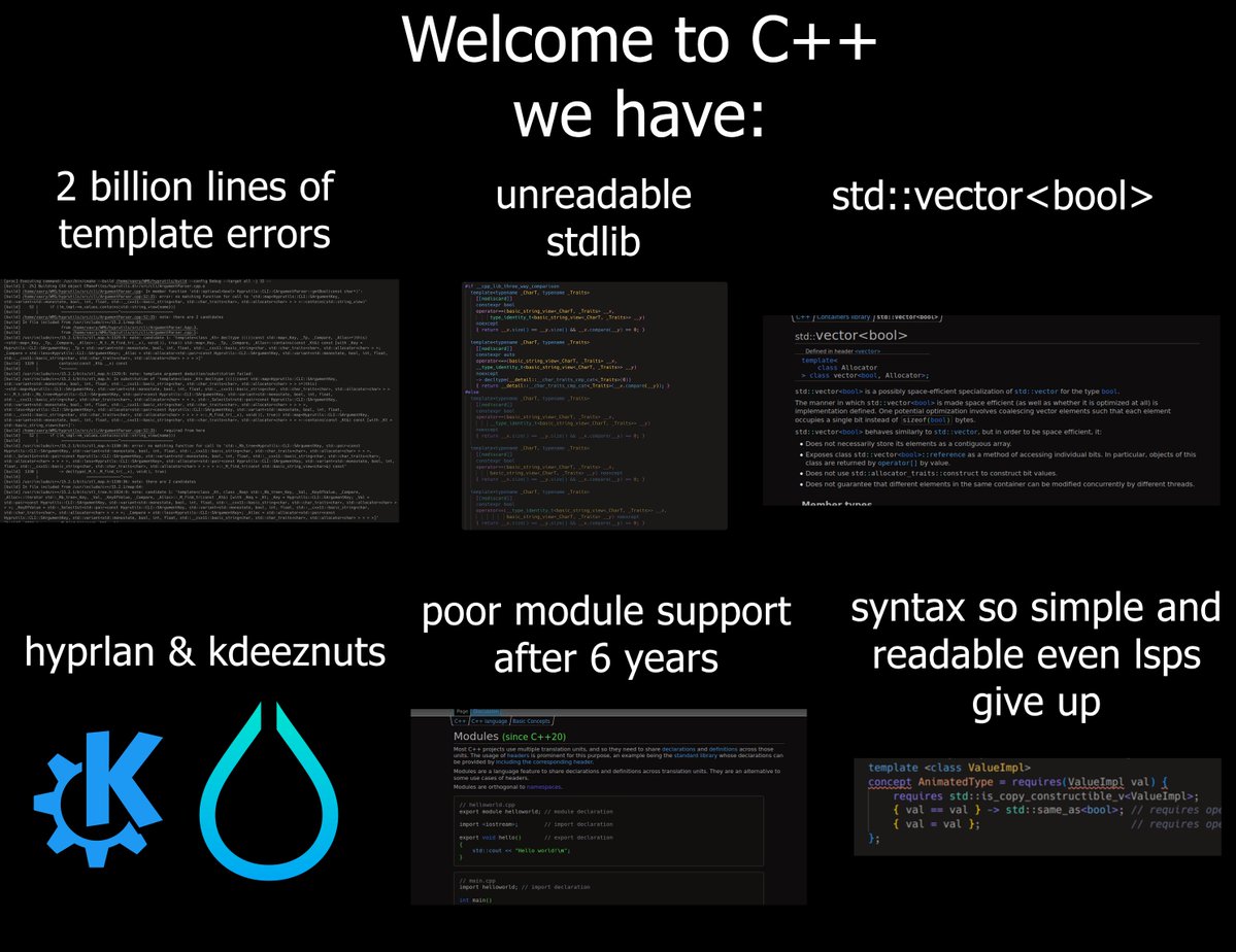 vaxryy's tweet image. I love c++