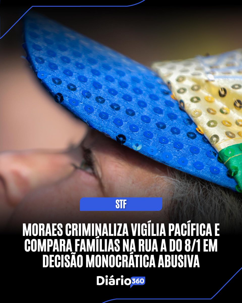 <a href="/STF_oficial/">STF</a> CHRISTOPHOBIA | The Supreme Court's dictatorship has criminalized Christian prayer groups in Brazil. The human rights violator, Moraes, based his decision on the claim that prayer vigils are far more dangerous than the PCC and CV criminal organizations.
<a href="/DeputySecState/">Christopher Landau</a>