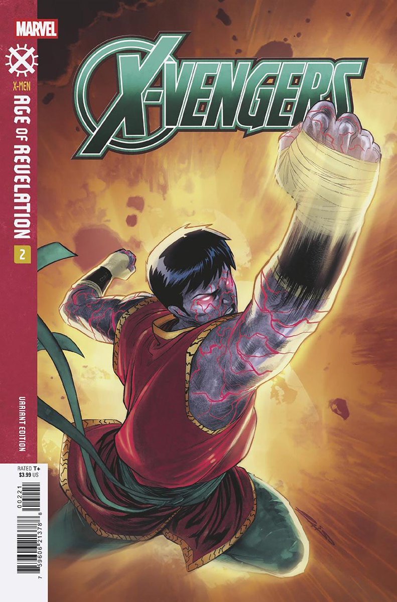 Shang Chi variant cover for X-Vengers 2 hitting LCS shelves November 26, 2025.