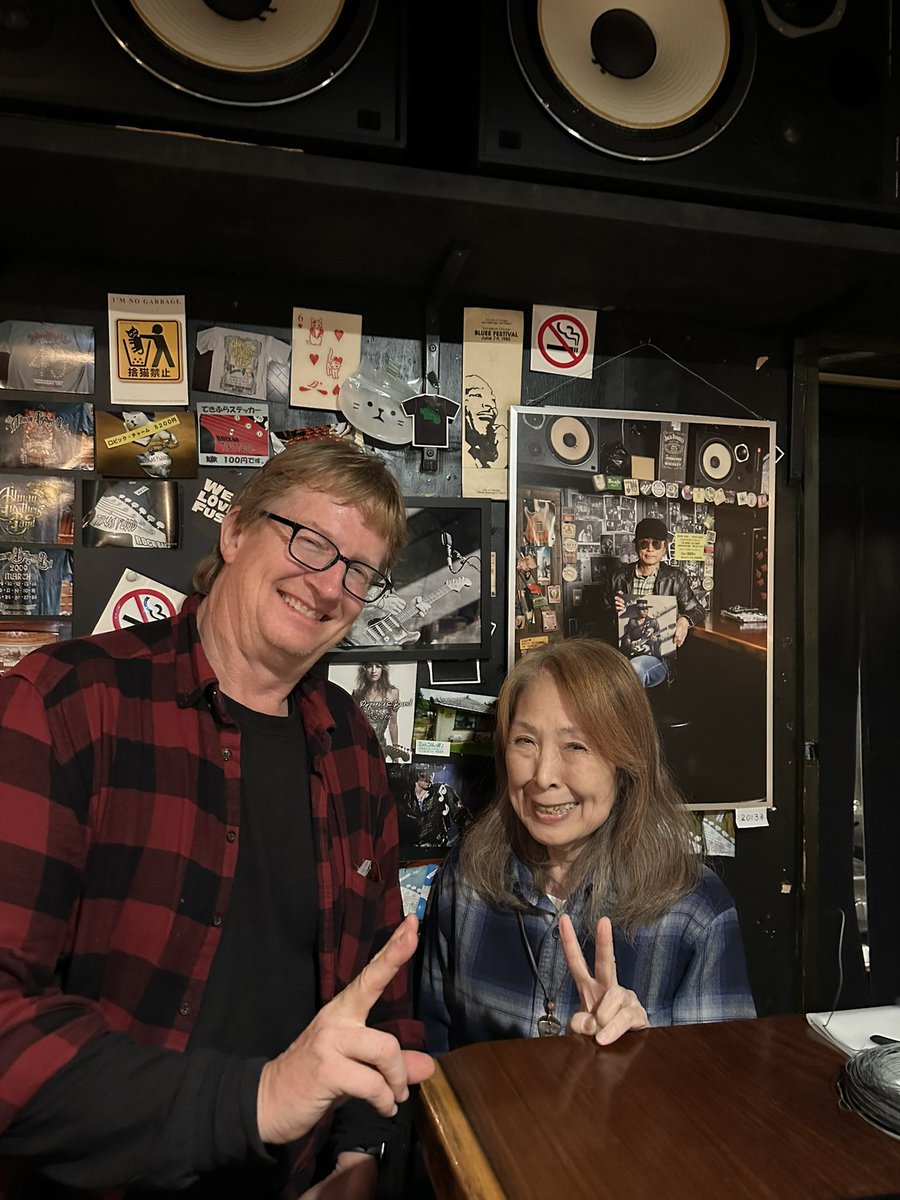 bobkalka's tweet photo. It was joy to visit the bar dedicated to Stevie Ray Vaughan during a work trip to Tokyo this week, @BARTEXASFLOOD.  It should be a MUST stop anytime you get over to Tokyo!  Nobuko, the owner, is awesome. https://t.co/kxrCbdXw3R