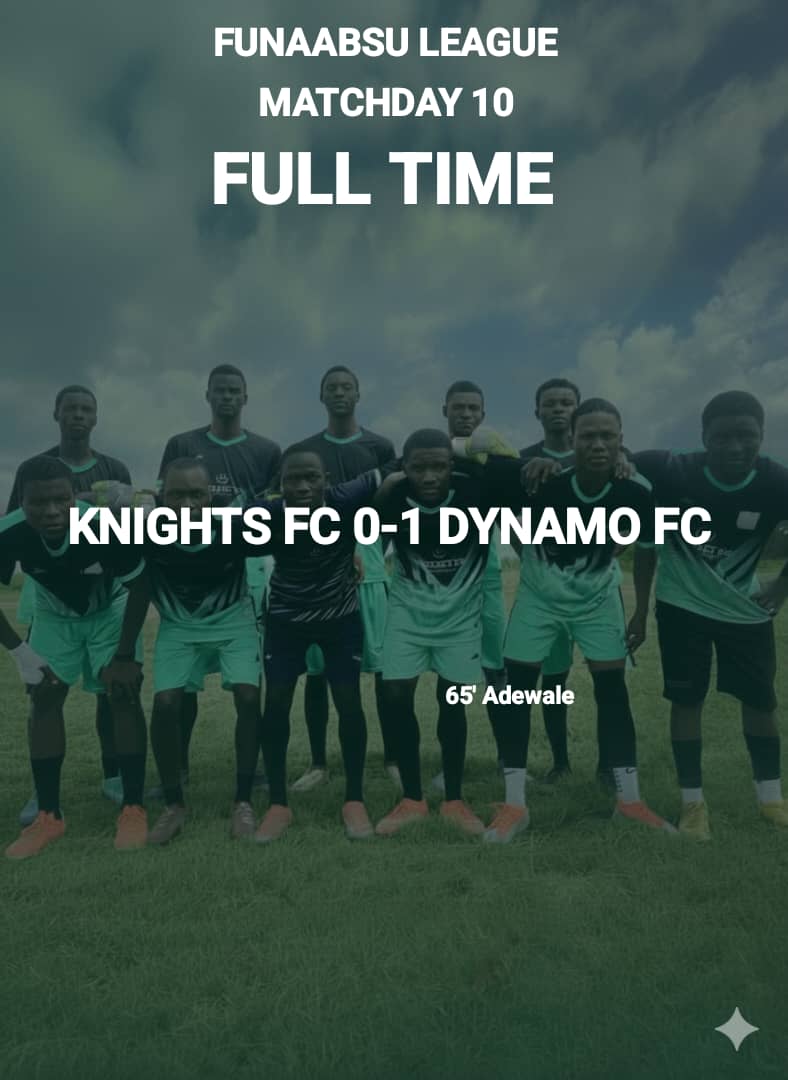 VICTORIA 🔥!

#Funaabsuleague