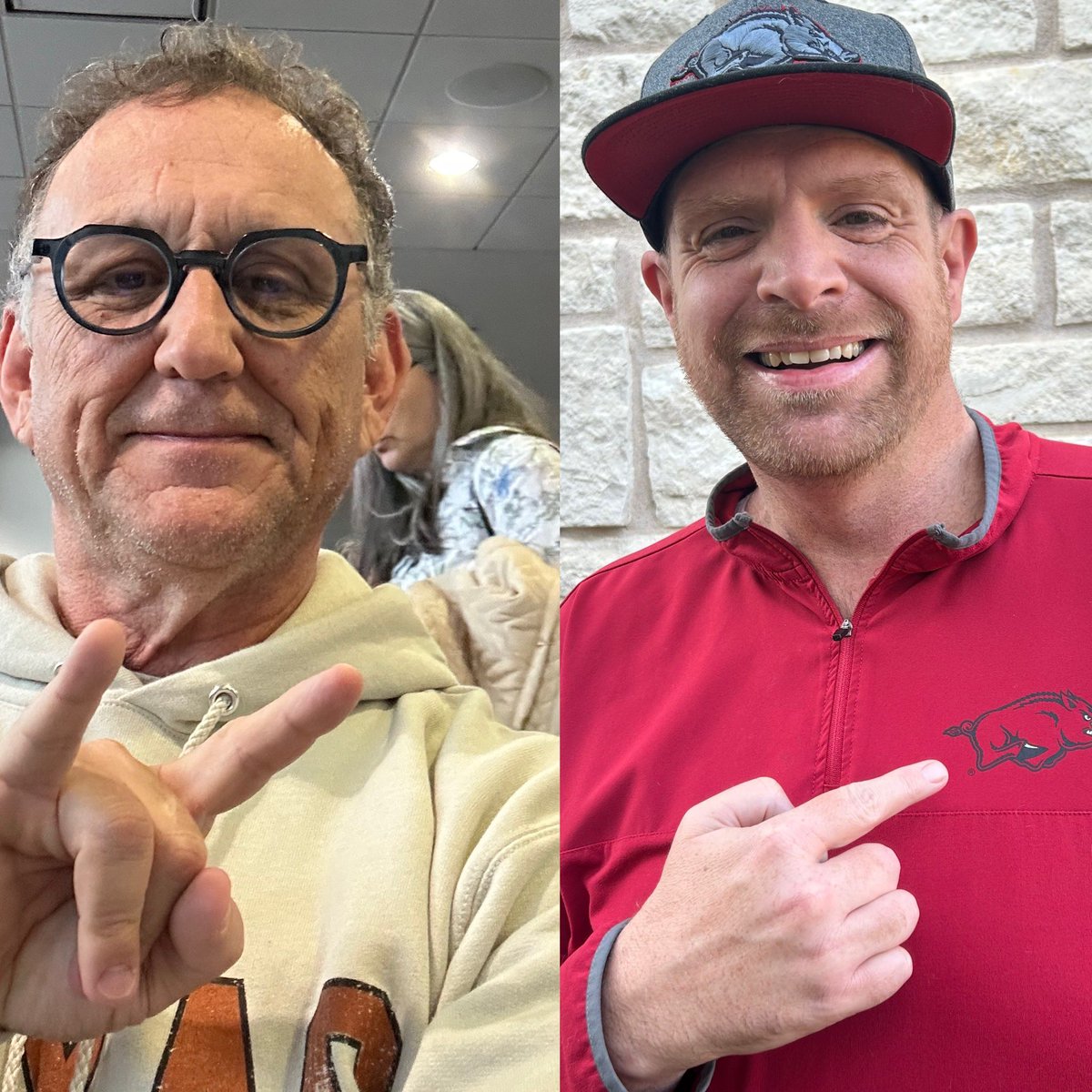 RandyPCD's tweet image. Here we go!  @mjgrayston can Dream.  But the Longhorns will put a beat down on the Razorbacks!  Who you got today?