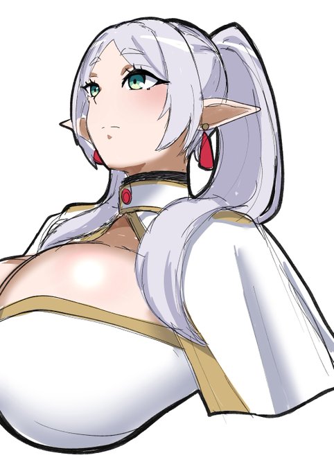 フリーレン描いてた。アオリむっっっっっず
他の構図が未熟すぎるけど、今後もアオリ構図は描いていきたい 