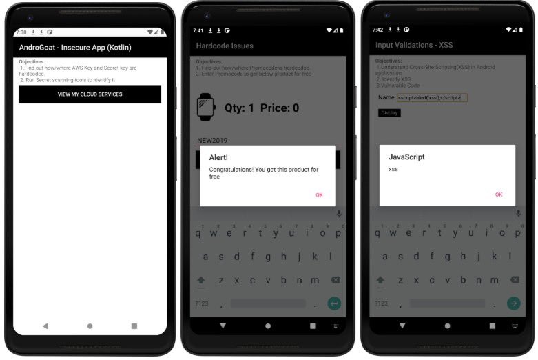 satish_patnayak's tweet image. 🚀 Major Update: AndroGoat v2.0 is here!

Download, install, play with it and let me know what do you think. 

🔗 GitHub Link: github.com/satishpatnayak…

#androidsecurity #CyberSecurity #InfoSec #androgoat