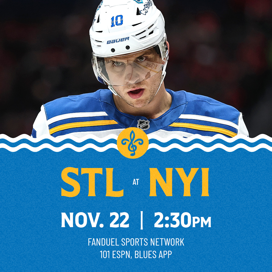 StLouisBlues's tweet image. Matinee matchup on the Island

🏒: Blues at Islanders
⏰: 2:30 p.m. CT
📺: @FanDuelSN_MW
📻: @101espn, Blues App
🗞️: stlblues.me/48doa2e

#stlblues