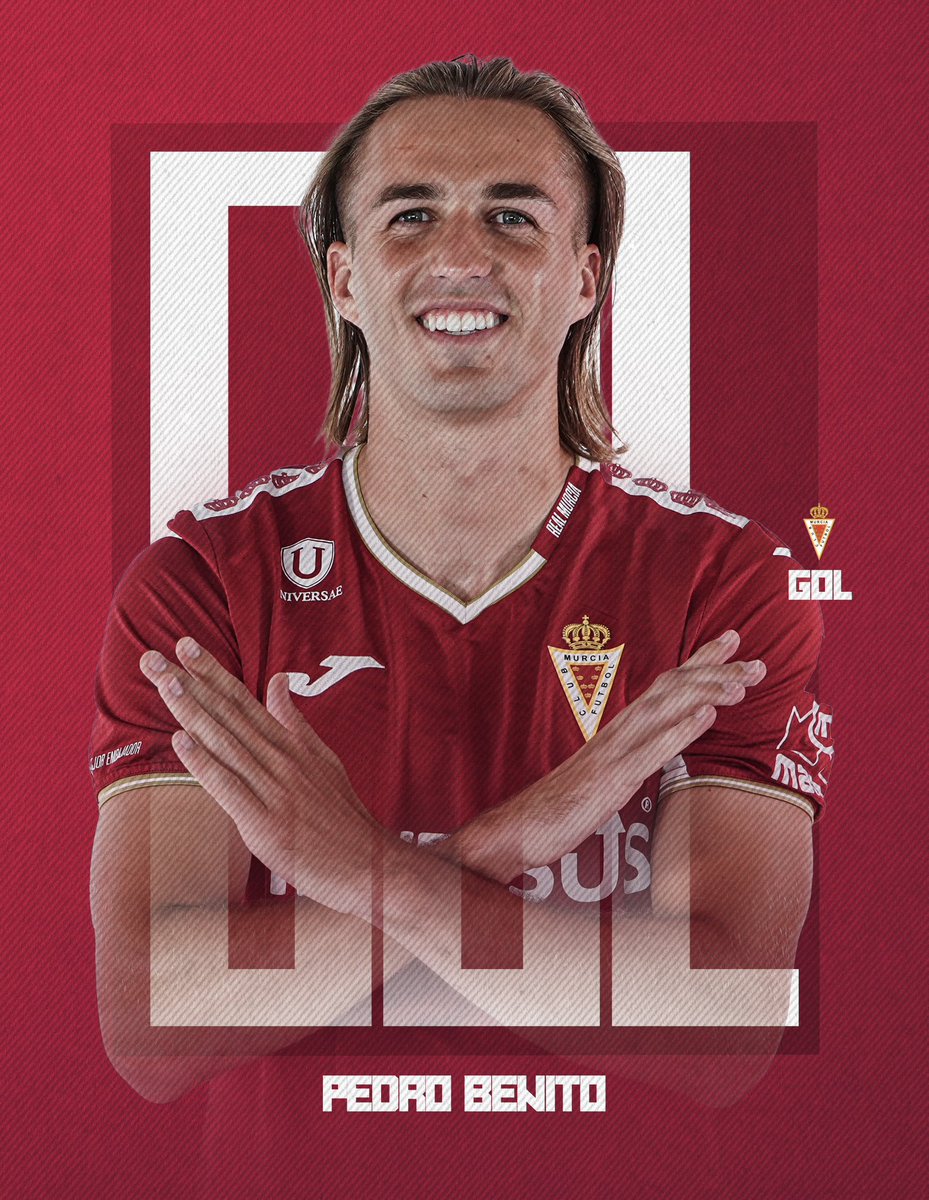 J13 | 88’ | 0-2 | ⚽️ <a href="/PedroBenito9/">Pedro Benito🙅🏼‍♂️</a> 
¡GOOOOOOOOOOL DEL REAL MURCIA! ¡GOOOOOOOOL DE PEDRO BENITO! ¡GRAN DEFINICIÓN EN EL MANO A MANO TRAS PASE DE EKAIN! 
#AntequeraRealMurcia