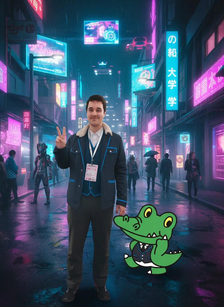 LucasGoldner's tweet image. 今日のDevFest、スタッフさんもスピーカーのみなさんも本当にお疲れ様でした‼️
Flutterについて話しながら、たくさん新しい出会いがあって本当に最高でした✨

あと@harunaka_moe さんに
めちゃくちゃカッコいい絵を描いてもらった！Flutterの“勢い”を完璧に捉えてて感動🥹🔥

#gdgtokyo #DevFest2025