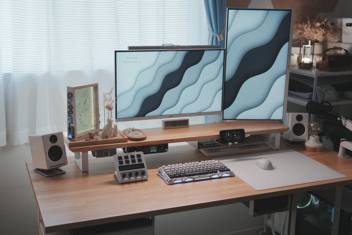 ryo_desk's tweet image. #わたしのパワースポット
自宅のデスク