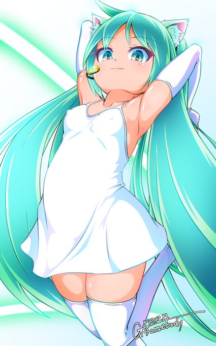 #いいツインテールの日
ツインテと言えばなミクちゃをお再の掲 