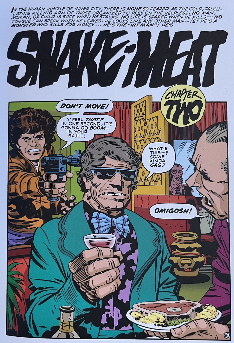 PowerCosmic13_'s tweet image. A few pages from what would have been issue 2 of #JackKirby’s Dingbats of Danger Street if the series had actually been released. This issue and the third one were printed in Dingbat Love by TwoMorrow