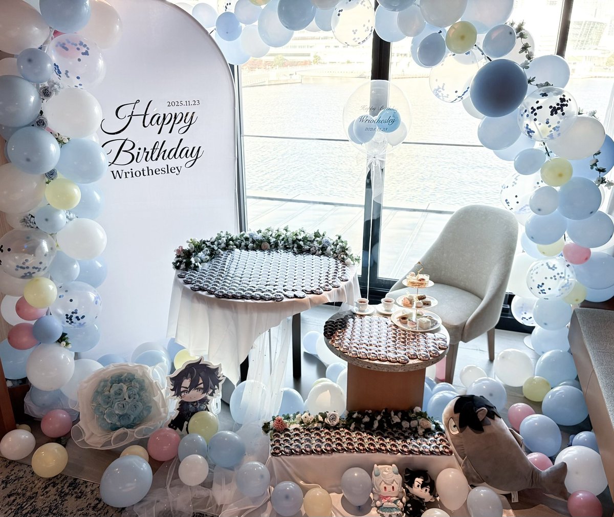 _xll23x's tweet image. 。　⊂⊃　　　　　　　　　　
　　　　　　　　　 　　⊂⊃
　　〆⌒∨⌒ヽ
　　(　　    ʜᴀᴘᴘʏ ʙɪʀᴛʜᴅᴀʏ 
　　 ＼　　 ／　　ᴡʀɪᴏᴛʜᴇꜱʟᴇʏ 𝟤𝟢𝟤𝟧.𝟣𝟣.𝟤𝟥 🎈♡
⊂⊃ 　   ＼／
　　　　  )　　 ⊂⊃
　　　　 (
 #リオセスリ生誕祭2025  #リオセスリ誕生祭2025
 #原神_キャラ生誕祭