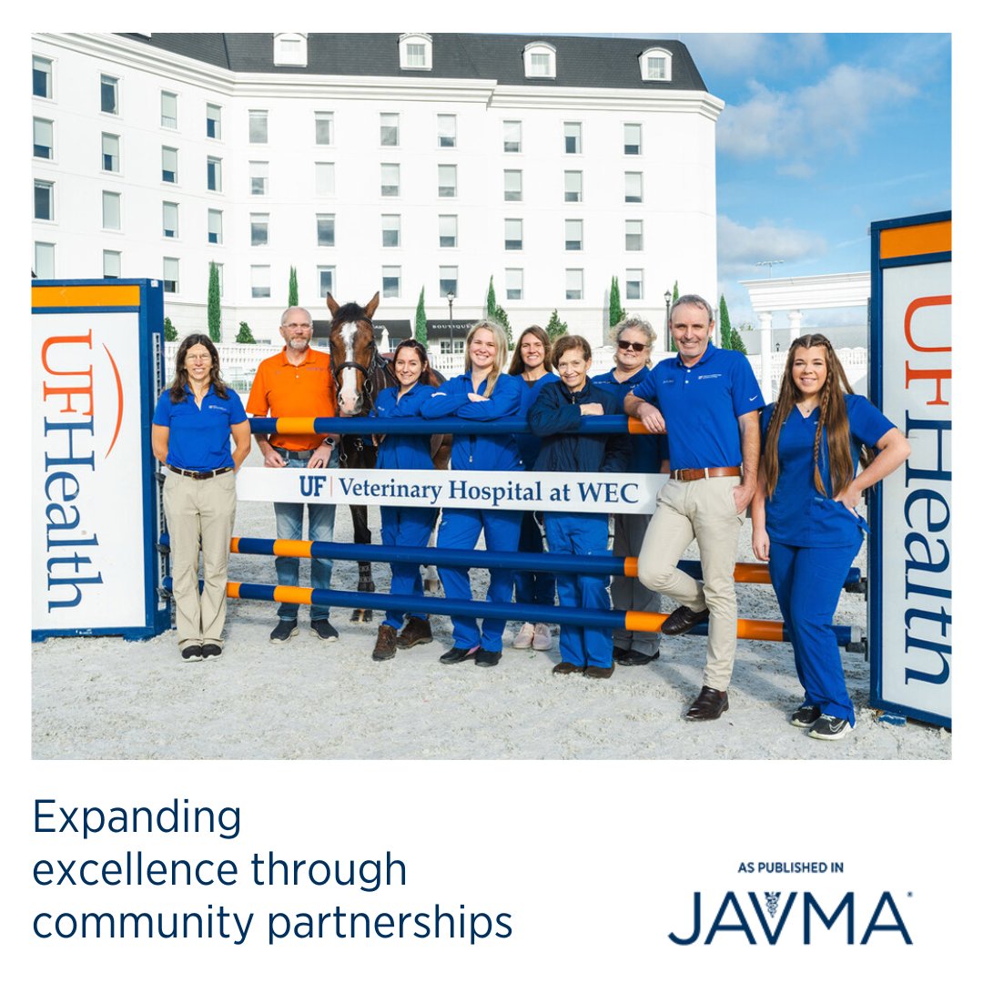 AVMAJAVMA's tweet image. It&apos;s Spotlight Saturday! ✨ Learn how relationship-building and leading-edge patient care coalesce @ufvetmed: jav.ma/ufcvm