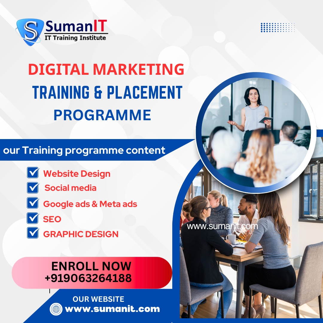 sumanitservice's tweet image. Master digital marketing skills and secure placement with expert hands-on training.
Digital Marketing | Training | Placement | SEO | Google &amp;amp; Meta Ads
#DigitalMarketingTraining #PlacementProgram #SEOTraining #GoogleAds #MetaAds #SocialMediaMarketing #WebsiteDesign #GraphicDesign