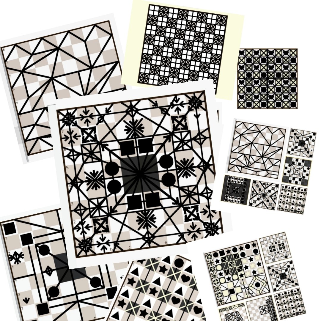 hari_neo21's tweet image. 🎨 Year 5 maths art on the #chessboard 🖌 inspired by Pyrgi, &apos;the painted village&apos; of Chios 🇬🇷 
We watched a BBC video, looked at examples &amp;amp; explored tools to create designs.
Amazing creations on @logiqBoard by @SPAHacademy #shapes #symmetry 
❤️ Which one is your favourite?