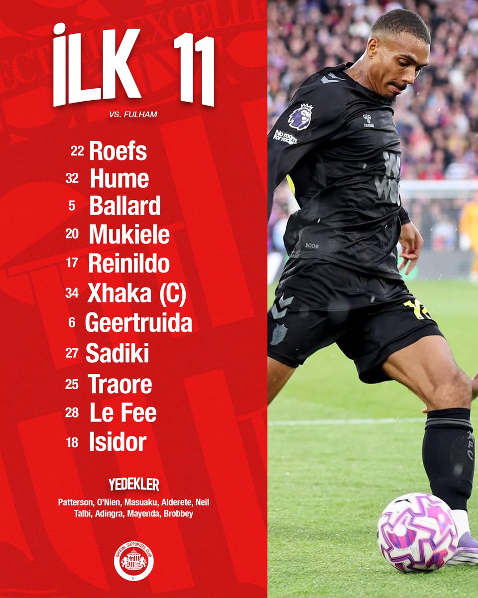 🏴󠁧󠁢󠁥󠁮󠁧󠁿 Premier League 
⚽ Fulham FC 🆚 Sunderland AFC
⏰ 18:00
📺 beIN SPORTS MAX 2
💻📱 beIN CONNECT 
🎙️ <a href="/_kaandemirel/">Kaan Demirel</a>