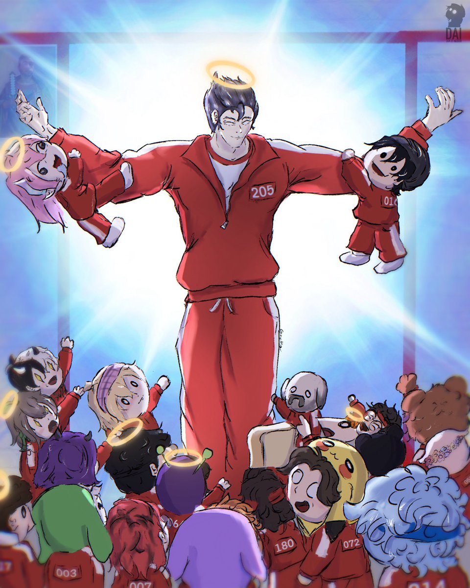 daisuk3s's tweet image. Vegetta durante todos los Squid 💜
Mataron... mataron a un inocente...
#vegetta777 #SquidCraftGames4
#squidcraft4