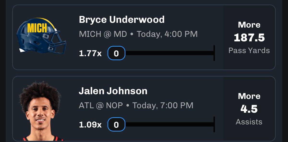 BlazinHotBets's tweet image. CHALKBOARD SLIP OF THE Day💕

$100 TO SOMEONE WHO LIKES+RT IF WE CASH🎸🎸

Use code “BHB” for a 50% deposit match up on your first deposit⬇️ 
go.chalkboard.io/websignup-v1-t…