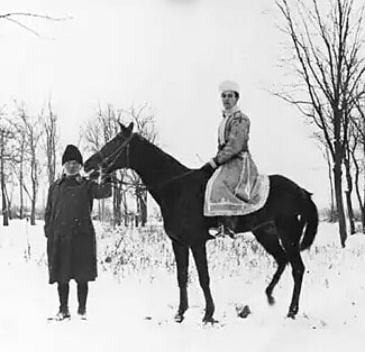 Patrick Leigh Fermor during his sojourn in Baleni, Romania, in the 1930s.