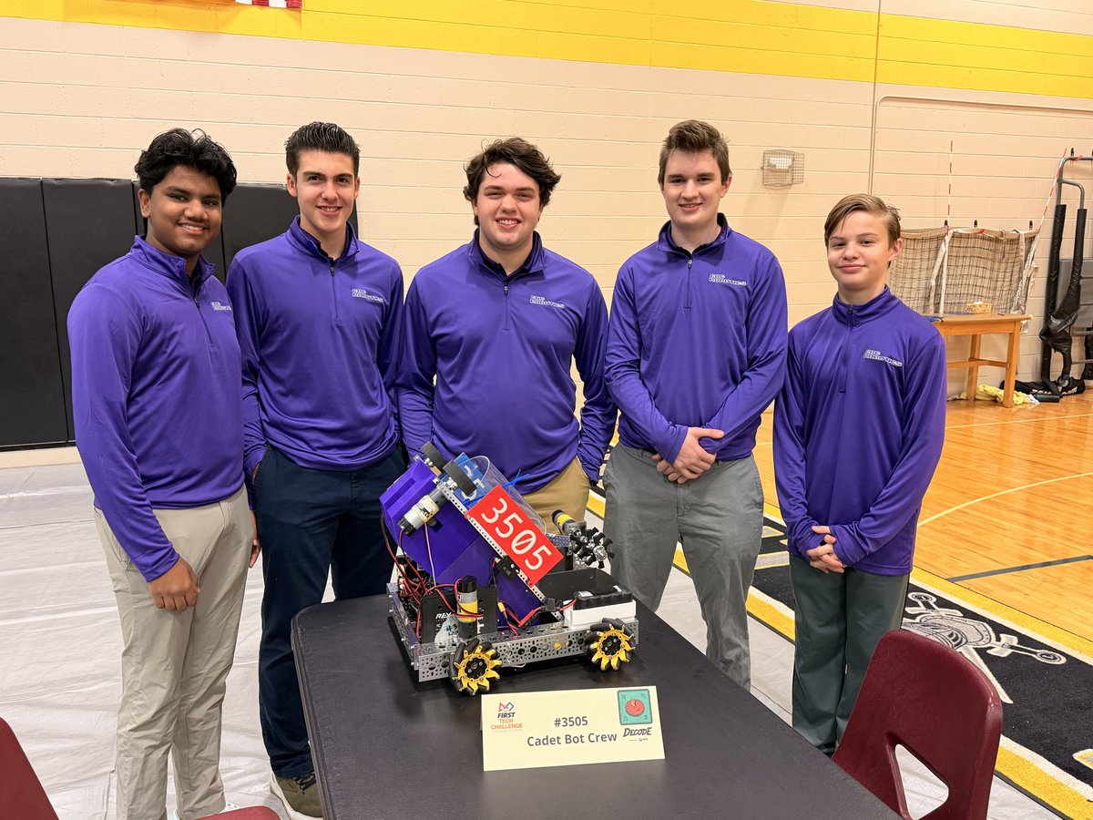 CBC Robotics is officially underway! Excited to kick off our season in the FIRST Tech Challenge. Stay tuned for highlights! 🚀💛💙 #CBCRobotics #FTC #STEM