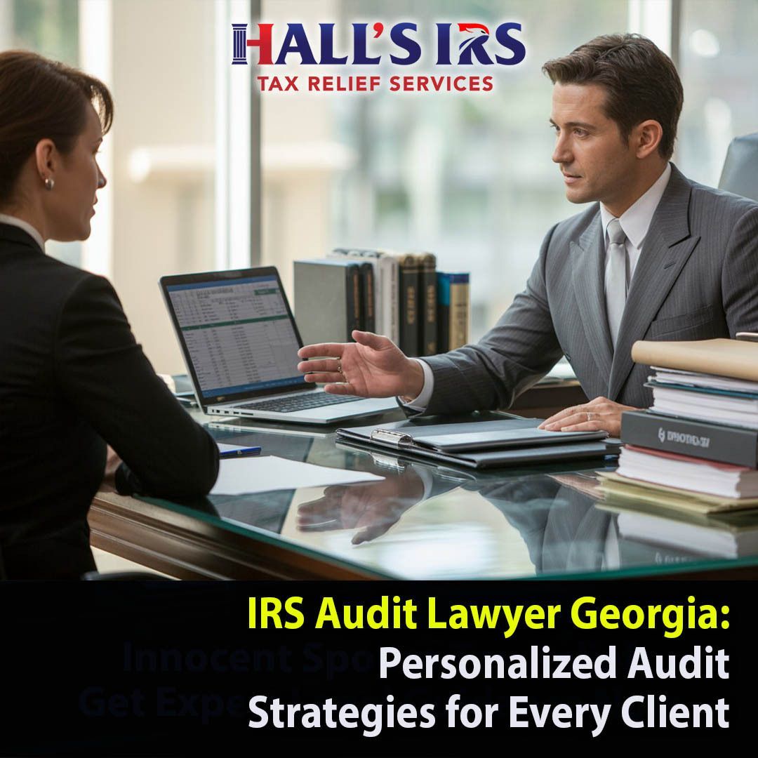 Under an IRS audit in Georgia? 
Our experienced tax defense lawyers will prepare, represent, and fight for the best outcome.

📞 478-237-4349 |
 🌐 hallsirs.com

#IRSAudit #TaxDefense #HallsIRS