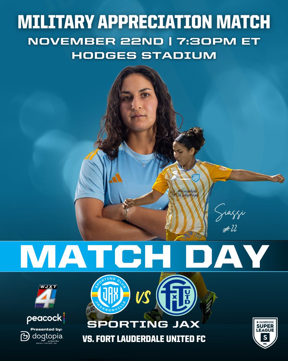 sporting_jax's tweet image. It’s Match with a Mission day. Let&apos;s Roll 👊🔥

#MatchWithAMission | #SportingJAX