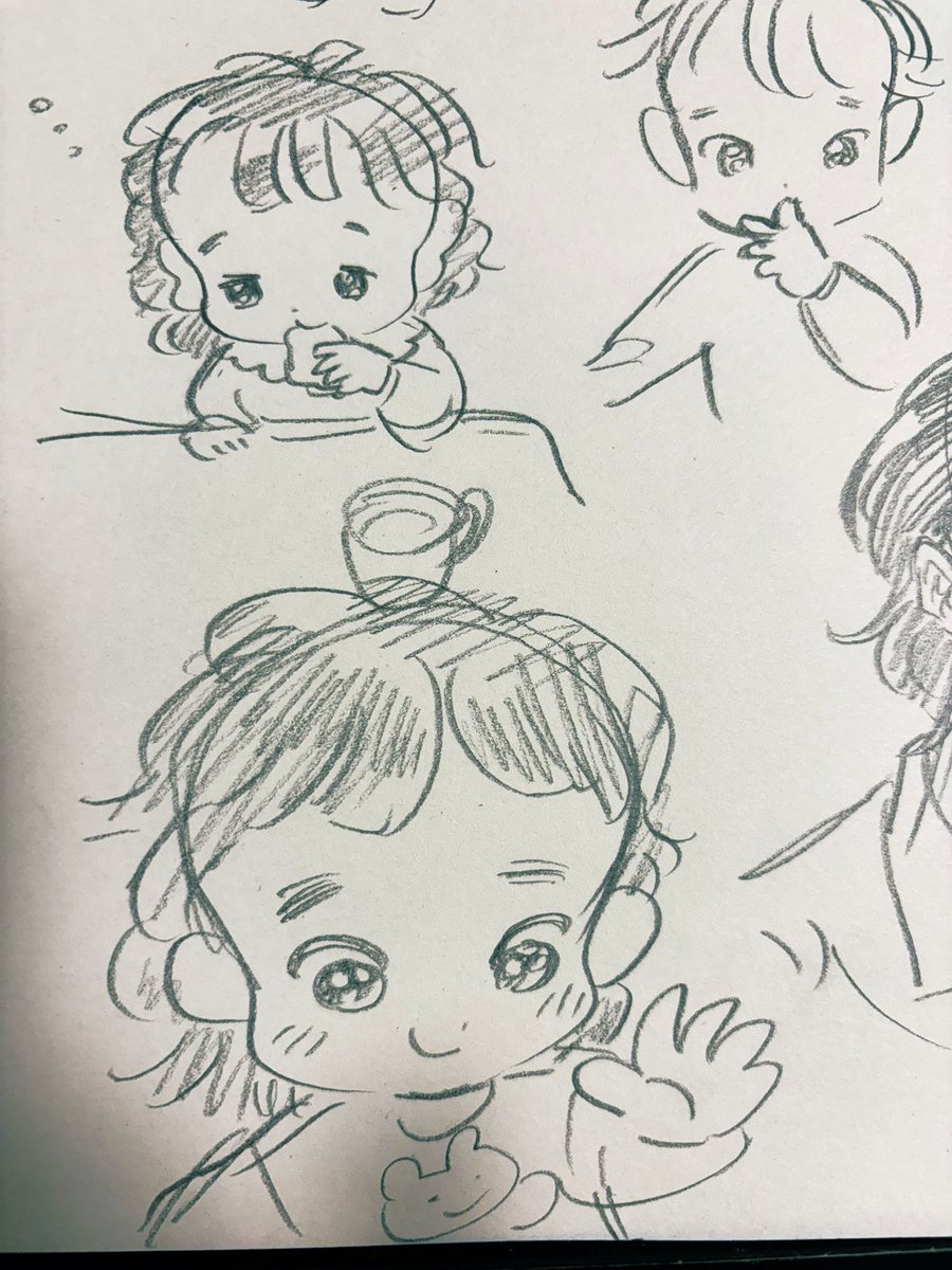 キャラクター練習して1日終わってしまった 