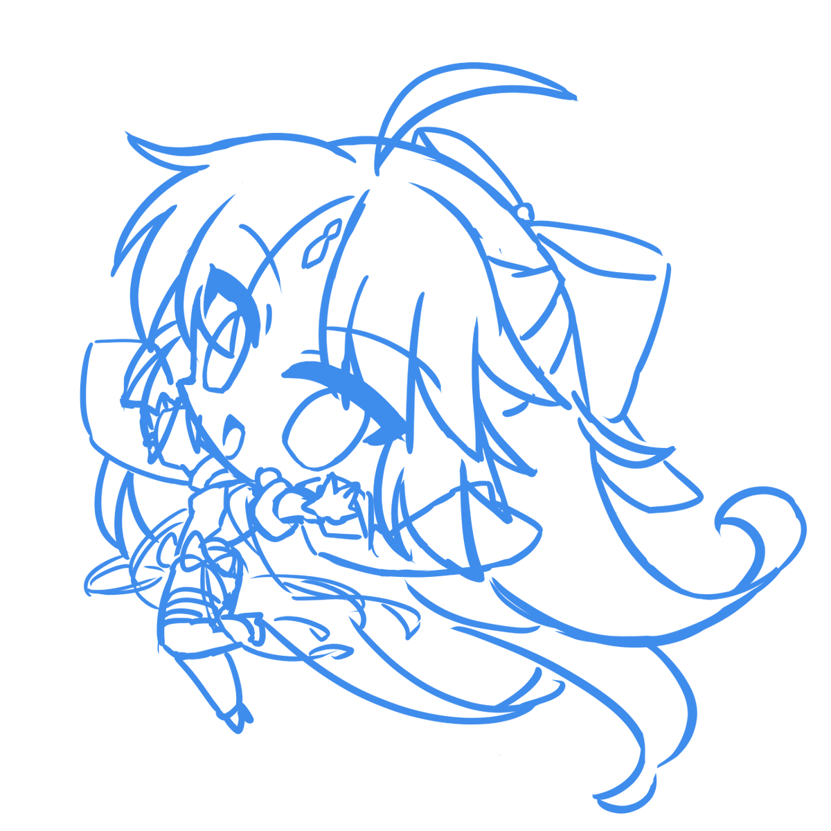 「wip」|でぃーじー@絵を描くのイラスト