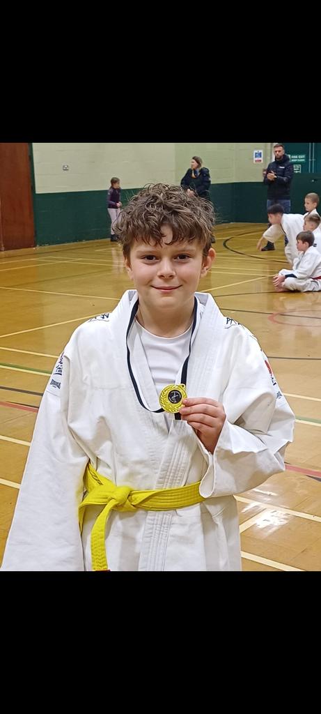 Buzzing for my boy today he went unbeaten in all his judo bouts and bagged the gold 🏅