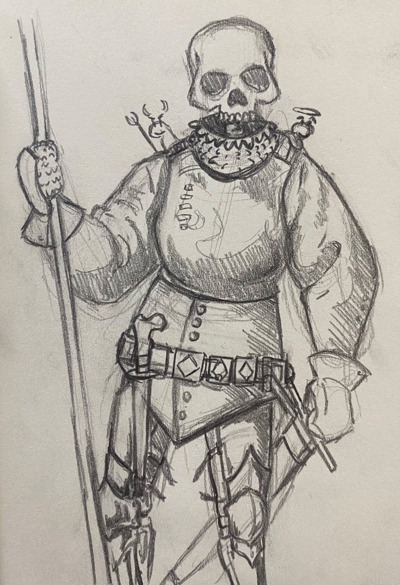 Last sketch! not from a project but a series i plan to do :)

Everyone feel free to continue the train!