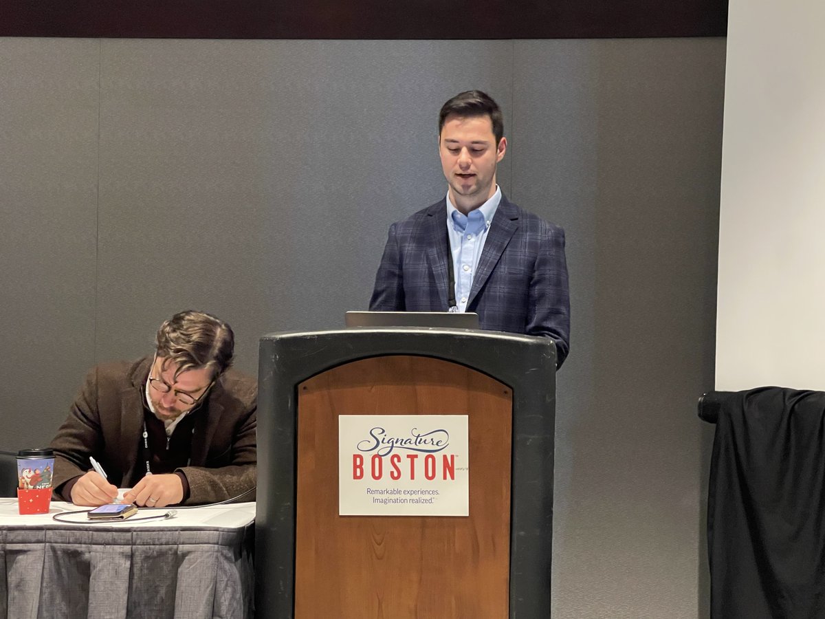 MichaelPBarber's tweet image. Listening to my MA in Biblical Studies (Augustine Institute) student, James Gillis, “Augustine’s Totus Christus as Pro-Nicene Exegesis” #SBLAAR25