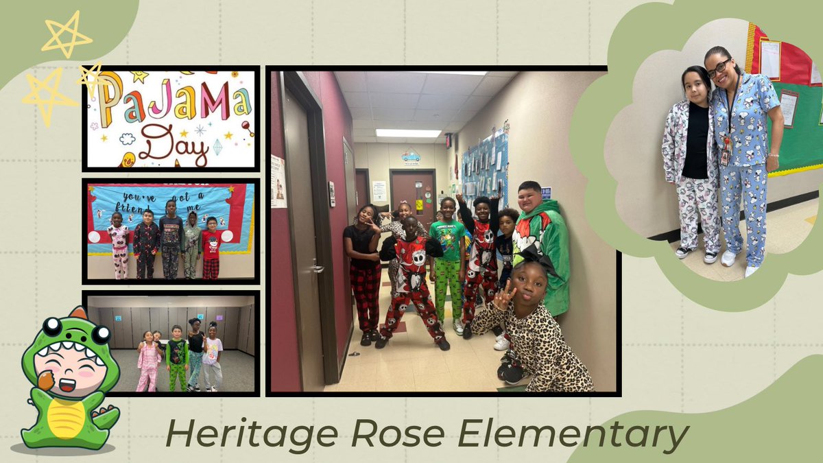 HREMustangs's tweet image. HRE teachers and staff ended Fall Dress-Up Week in their comfy pajamas! Cozy vibes all around at HRE.
#HREProud #FallFun #PJDay