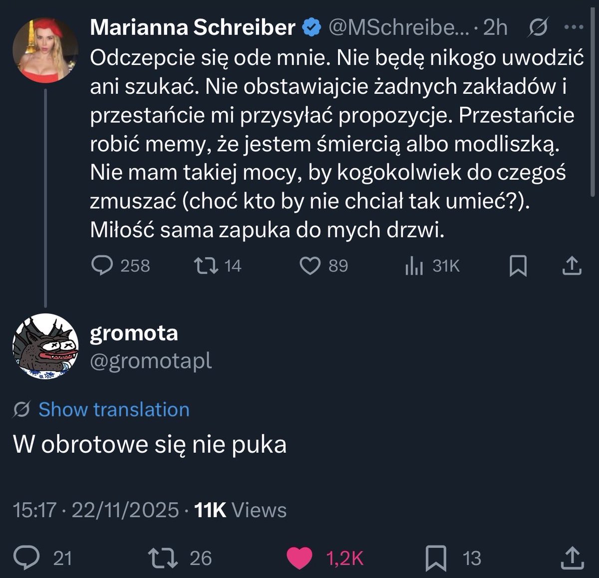 rzep8's tweet photo. Halo, Policja?

Proszę przyjechać na Twittera, byłem świadkiem morderstwa. https://t.co/UPV8jh7l0K