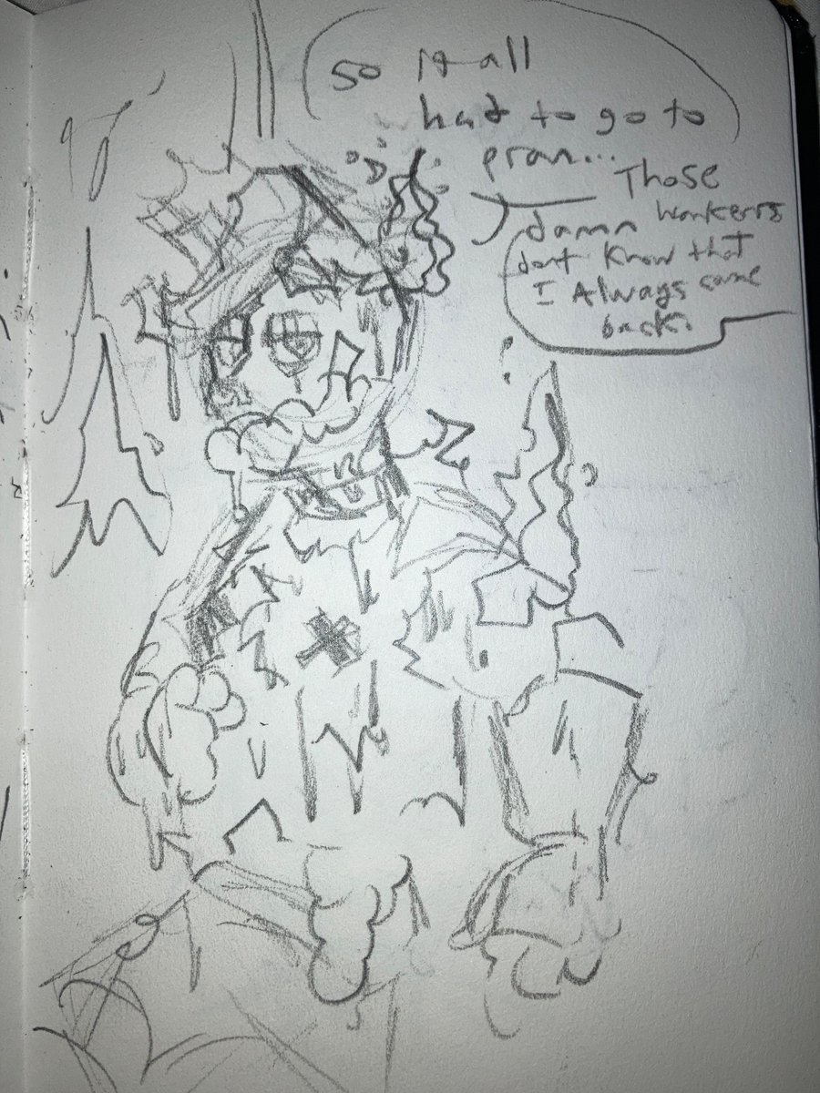 katmations68360's tweet image. Some loser sketches I might make… 
#FNAF #myart #Springtrap #wipart