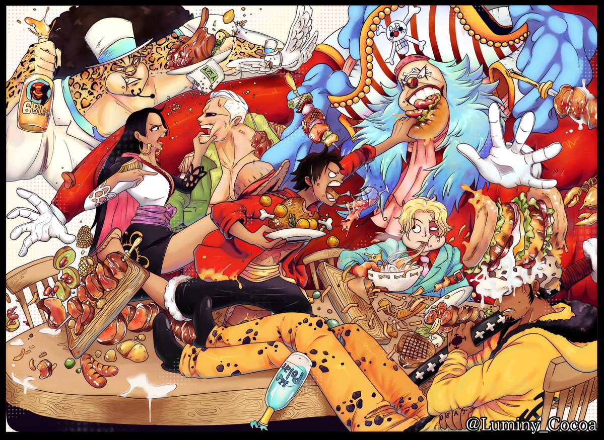 luminy_cocoa's tweet image. Redraw

#ONEPIECE