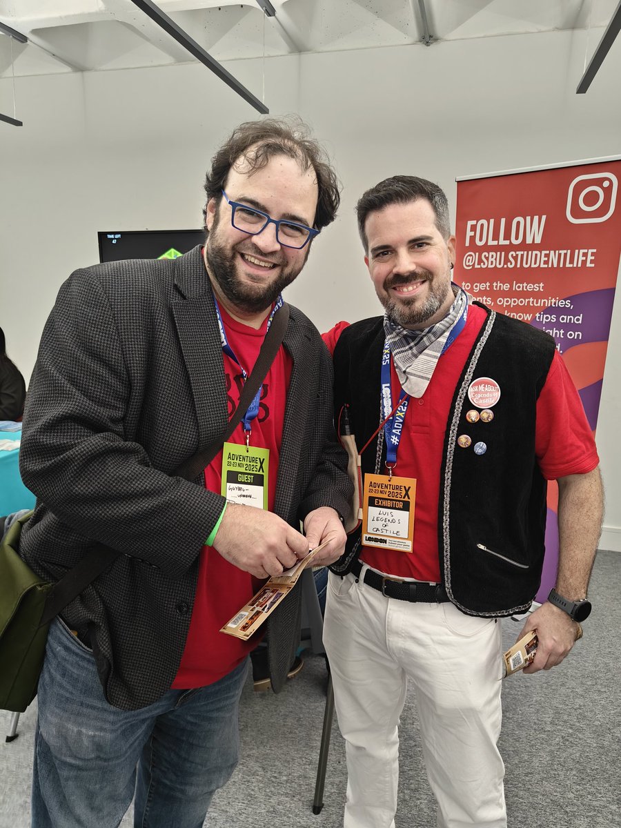 I've just met this guy at <a href="/AdvXConf/">AdventureX</a>   who seemed lost, do you know him? 🤓