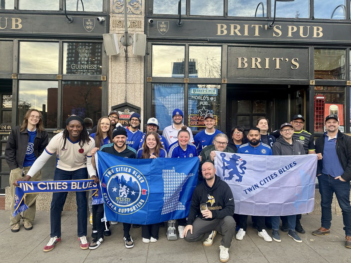 The 6:30am crew! Thanks to everyone for coming out today. 3 points. Up the Chels!