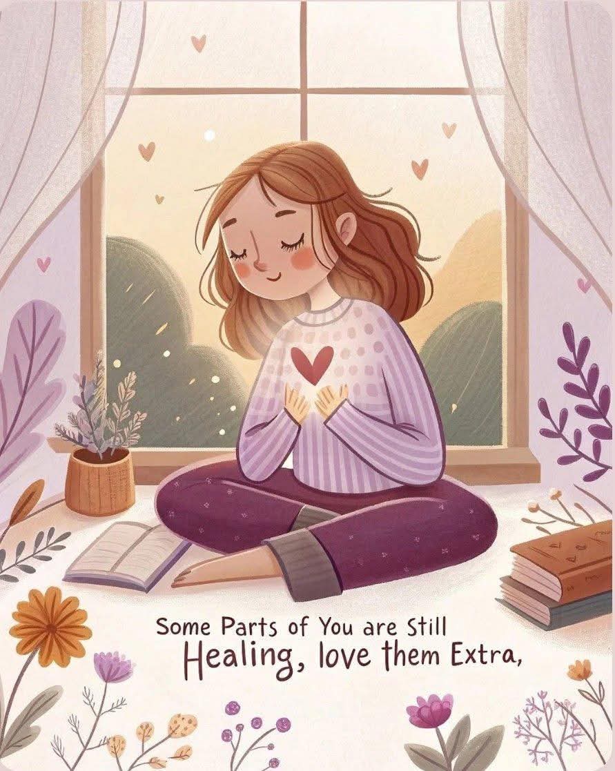 ☮️💛 Love yourself a little extra on the hard days 💛☮️