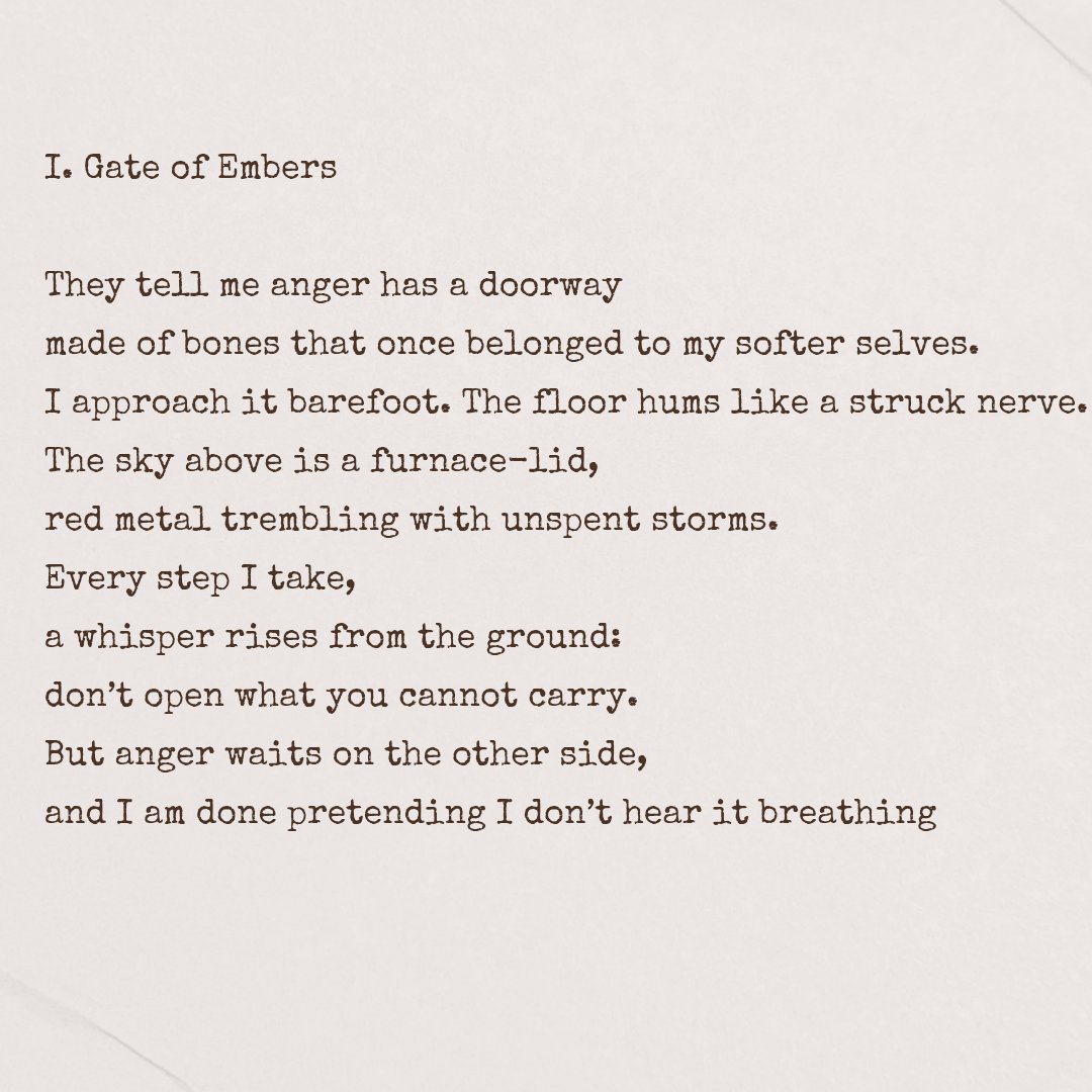 by__faiza's tweet image. The Ritual of Anger 
~𝒃𝒚 𝒇𝒂𝒊𝒛𝒂

#poetry #WriterCommunity #poetrycommunity