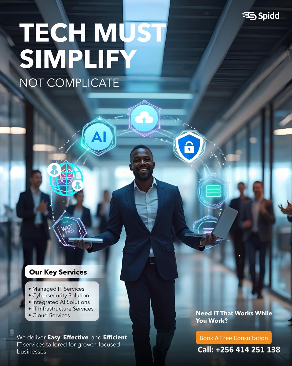 spiddafricaltd's tweet image. The purpose of technology is to simplify, not complicate, the work process. At Spidd Africa, we&apos;re committed to providing easy-to-use solutions that help businesses grow.

Visit: spiddafrica.com for more information or Call: 0414251138

#technologysimplified #easytouse