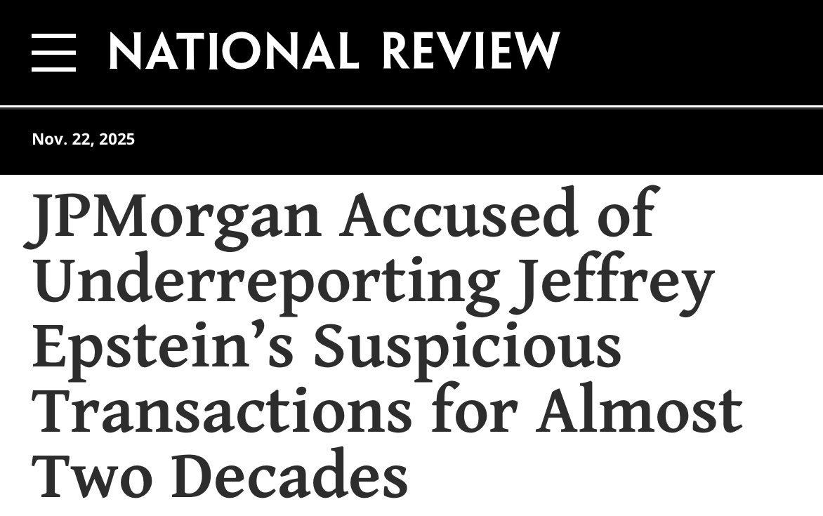 I will be urging everybody I know to cut all business ties with JPMorgan after they are confirmed to have connections with Epstein.