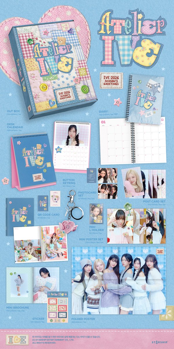 MoreToMineShop's tweet image. #MoreToMineShopGO #WTS #LFB | #IVE
💎IVE 2026 SEASON'S GREETINGS PH GO💎
💸PHP 2470

🔹OFFICIAL MERCH
✨Direct Ktown
🧡Prices are all in +lsf
🔸DOO: until oos
💸DP 50% ; RB: 2 weeks
🚢NORMAL ETA

Order Form: tinyurl.com/ndxzummn
