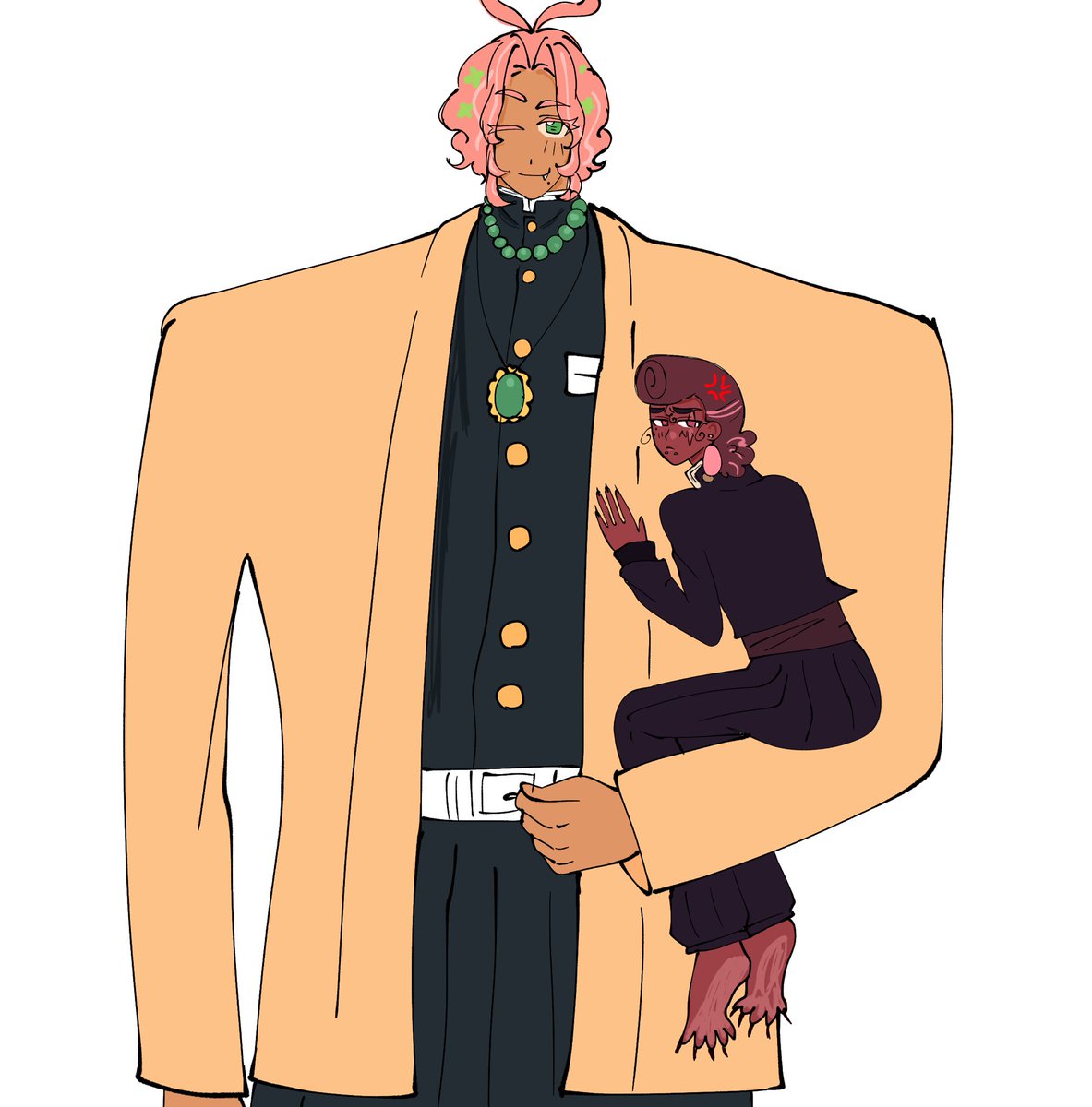 BLOODHASHIR4's tweet image. Finally decided to draw after a while!
It’s colored too  it took me a bit to make this ❤️

art for my little tsundere: @KoumaIsMissing