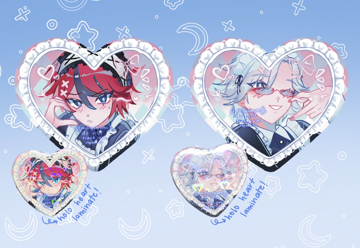 debuting these eitaku pins at pota magics &amp; mystics and cosmatsu this coming december!
also gonna turn them into keychains for cosmatsu muehehe…
#eitaku #hndr_FA #hundredline