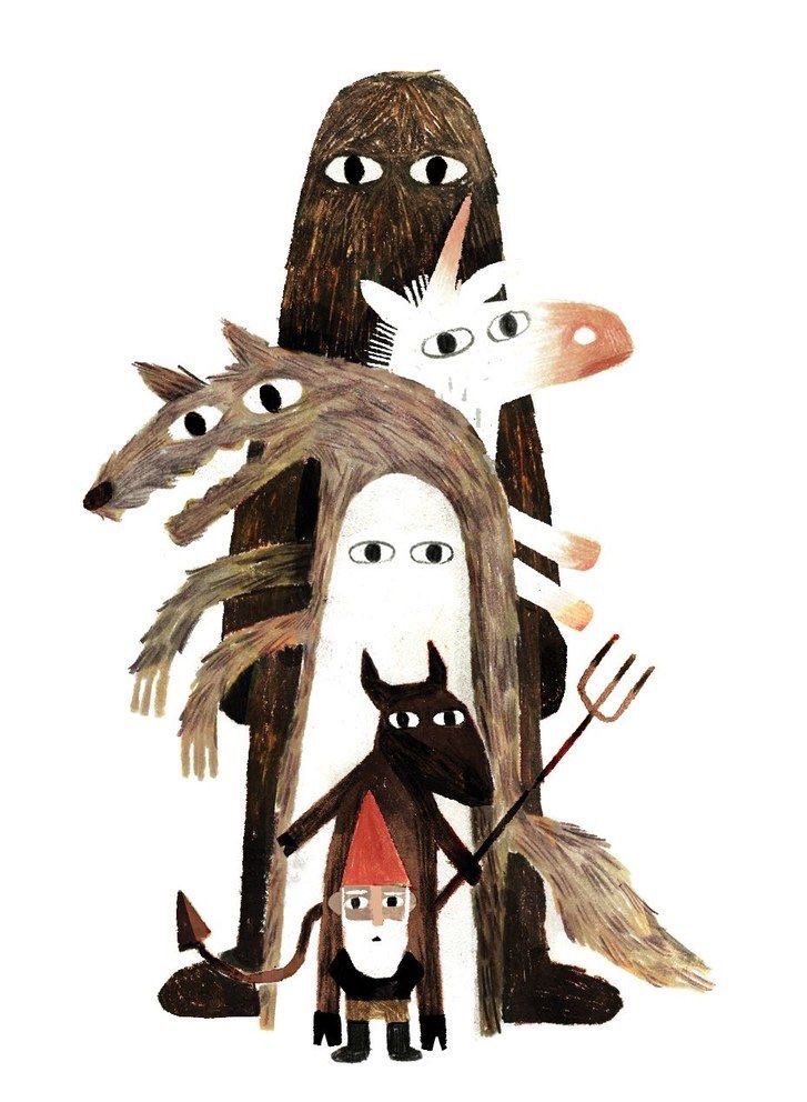 Fascinated by Jon Klassen and his creepy children’s books