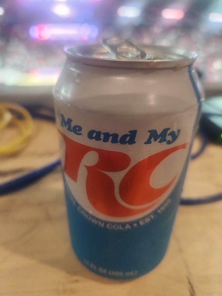 RC Cola, going flat 15 seconds after opening since 1905.