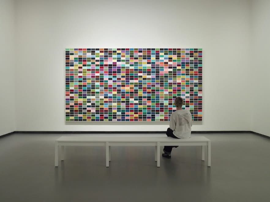 [eventi ] La mostra di Gerhard Richter alla Fondazione Louis Vuitton di Parigi 
fino al 2 marzo 2026 . Una mostra da non perdere ! #ExploreFrance <a href="/ParisJeTaime/">Paris je t'aime</a> 
📸 Fondation Louis Vuitton / Marc Domage